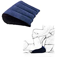 Los mejores  - Multi-Family Travel Travel Almohada de cuña triangular inflable portátil Ayuda a posicionarse más profundo
